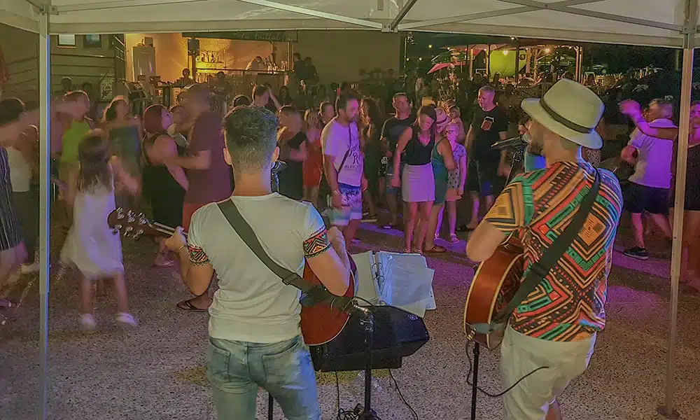 atmosphere musicale et conviviale